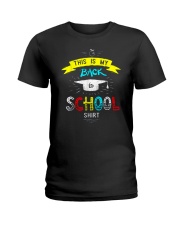 Back To School Shirt Funny Ladies T-Shirt thumbnail
