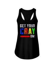 Back to School Shirt Get Your Cray On Ladies Flowy Tank thumbnail