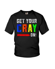 Back to School Shirt Get Your Cray On Youth T-Shirt thumbnail