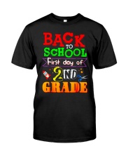 Back To School Shirt First Day Of 2nd Grade Shirt Classic T-Shirt thumbnail
