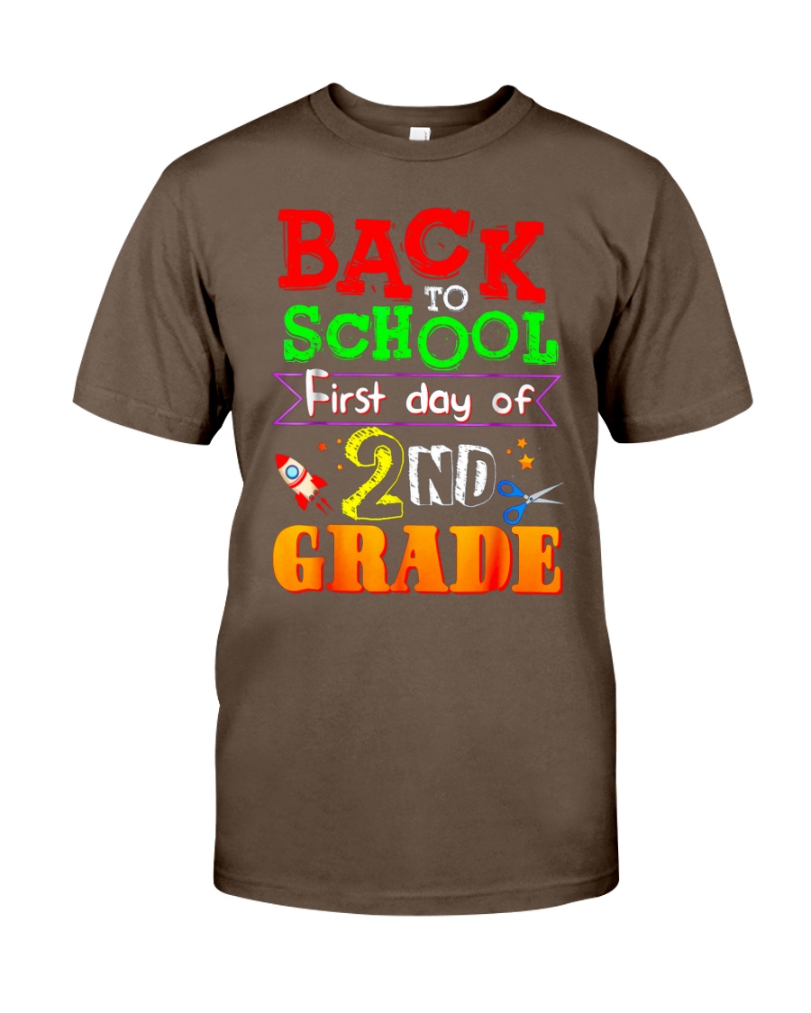 Back To School Shirt First Day Of 2nd Grade Shirt Classic T-Shirt