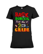 Back To School Shirt First Day Of 2nd Grade Shirt Premium Fit Ladies Tee thumbnail