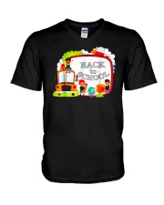 Back To School Shirt Funny Gift For Teachers Stude V-Neck T-Shirt thumbnail