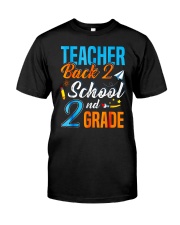 Back To School Shirt Funny For 2nd Grade Teacher Premium Fit Mens Tee thumbnail
