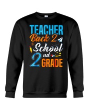 Back To School Shirt Funny For 2nd Grade Teacher Crewneck Sweatshirt thumbnail