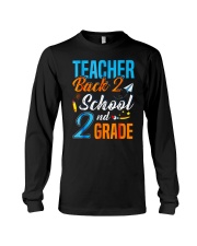 Back To School Shirt Funny For 2nd Grade Teacher Long Sleeve Tee thumbnail