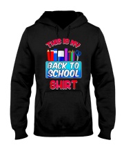 Back to School Shirt Teacher Shirt Student Hooded Sweatshirt thumbnail