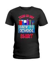 Back to School Shirt Teacher Shirt Student Ladies T-Shirt thumbnail