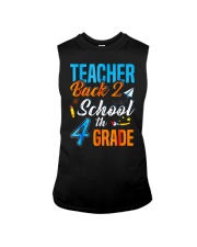 Back To School Shirt For 4th Grade Teacher Stude Sleeveless Tee thumbnail