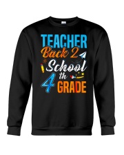 Back To School Shirt For 4th Grade Teacher Stude Crewneck Sweatshirt thumbnail