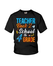 Back To School Shirt For 4th Grade Teacher Stude Youth T-Shirt thumbnail
