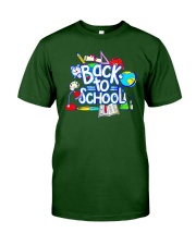 Back To School Shirt Funny Gift Classic T-Shirt front