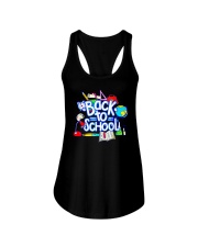 Back To School Shirt Funny Gift Ladies Flowy Tank thumbnail