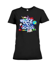 Back To School Shirt Funny Gift Premium Fit Ladies Tee thumbnail