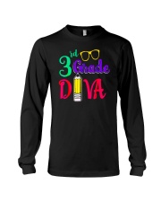 Back To School Shirt Funny 3rd Grade Diva Shirt Long Sleeve Tee thumbnail