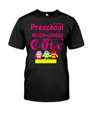 Back To School Shirt Preschool Looked Cute Premium Fit Mens Tee thumbnail