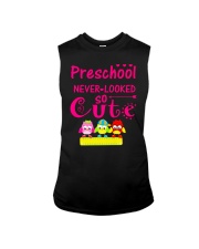 Back To School Shirt Preschool Looked Cute Sleeveless Tee thumbnail