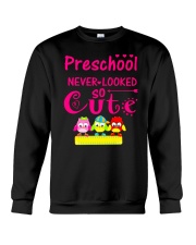 Back To School Shirt Preschool Looked Cute Crewneck Sweatshirt thumbnail