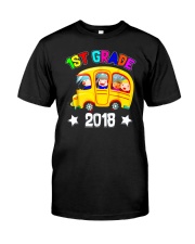 Back To School Shirt Funny 1st Grade 2018 Shirt Premium Fit Mens Tee thumbnail