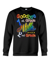 Back To School Shirt Goodbye 1st Grade Crewneck Sweatshirt thumbnail