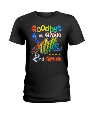 Back To School Shirt Goodbye 1st Grade Ladies T-Shirt thumbnail
