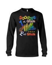 Back To School Shirt Goodbye 1st Grade Long Sleeve Tee thumbnail