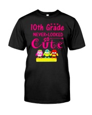 Back To School Shirt Tenth Grade Ten Looked Cute Classic T-Shirt thumbnail