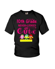 Back To School Shirt Tenth Grade Ten Looked Cute Youth T-Shirt thumbnail