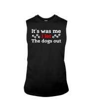 It Was Me I Let The Dogs Out T Shirt Sleeveless Tee thumbnail