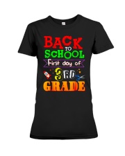 Back To School Shirt First Day Of 3rd Grade Shirt Premium Fit Ladies Tee thumbnail