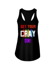 Back to School Shirt Get Your Cray On Ladies Flowy Tank thumbnail