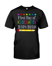 Back To School First Day Of Kindergarten Classic T-Shirt thumbnail