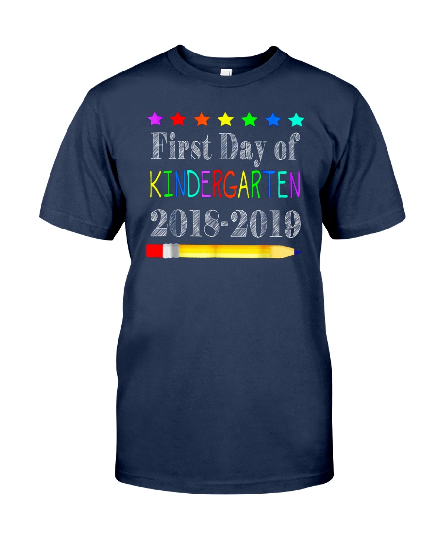 Back To School First Day Of Kindergarten Classic T-Shirt