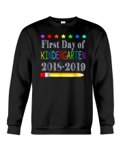Back To School First Day Of Kindergarten Crewneck Sweatshirt thumbnail