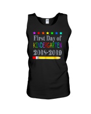 Back To School First Day Of Kindergarten Unisex Tank thumbnail
