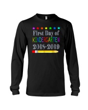 Back To School First Day Of Kindergarten Long Sleeve Tee thumbnail