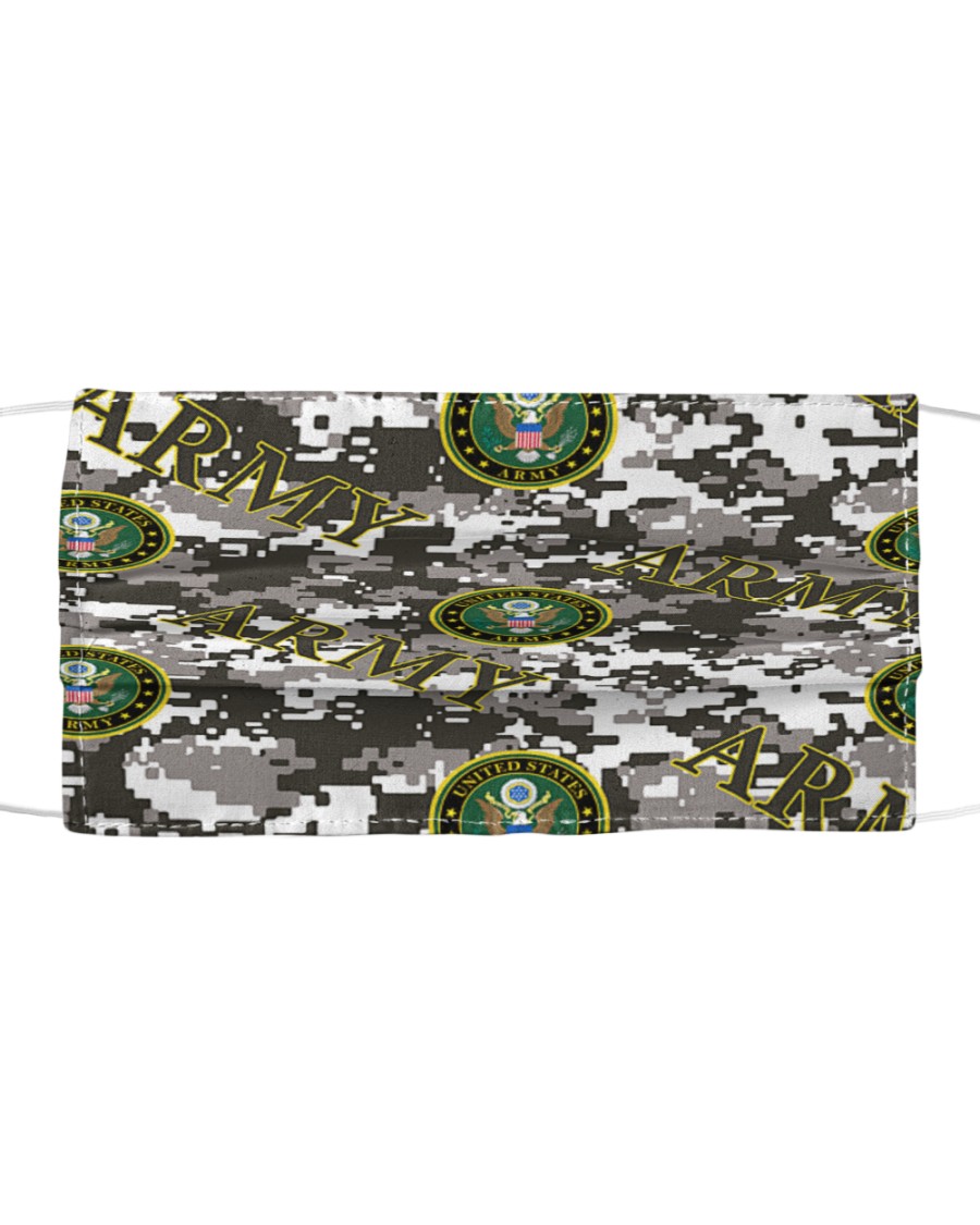 Camo US Army bandana Cloth face mask