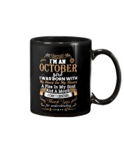 Queens are born in October Mug tile