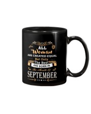 Queens are born in September Mug tile