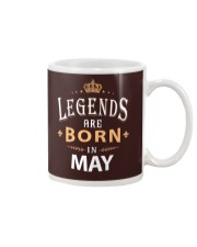 Legends are born in May Mug tile
