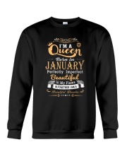 Queens are born in January Crewneck Sweatshirt tile