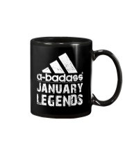 Legends are born in January Mug tile