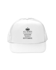 Queen are born in September Trucker Hat tile