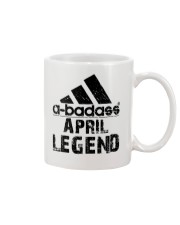 Legends Are Born in April Mug tile