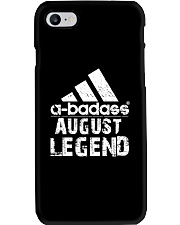 Legends are born in August Phone Case tile