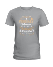 Queens are born in February Ladies T-Shirt tile