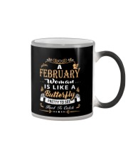 Queens are born in February Color Changing Mug tile