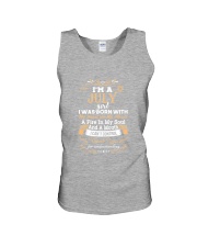 Queens are born in July Unisex Tank tile