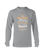 Queens are born in November Long Sleeve Tee tile