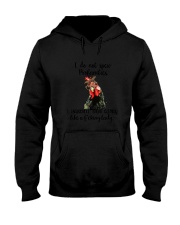 I do not spew profanities Hooded Sweatshirt tile